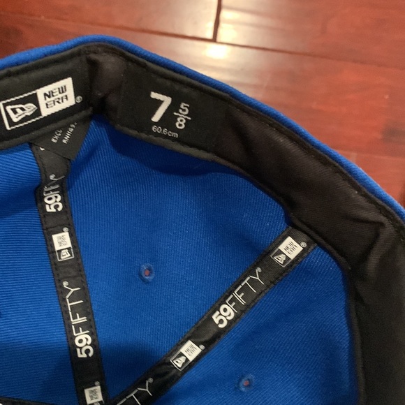 Blue Yankees 5950 fitted hat (7 5.8) - Picture 5 of 5